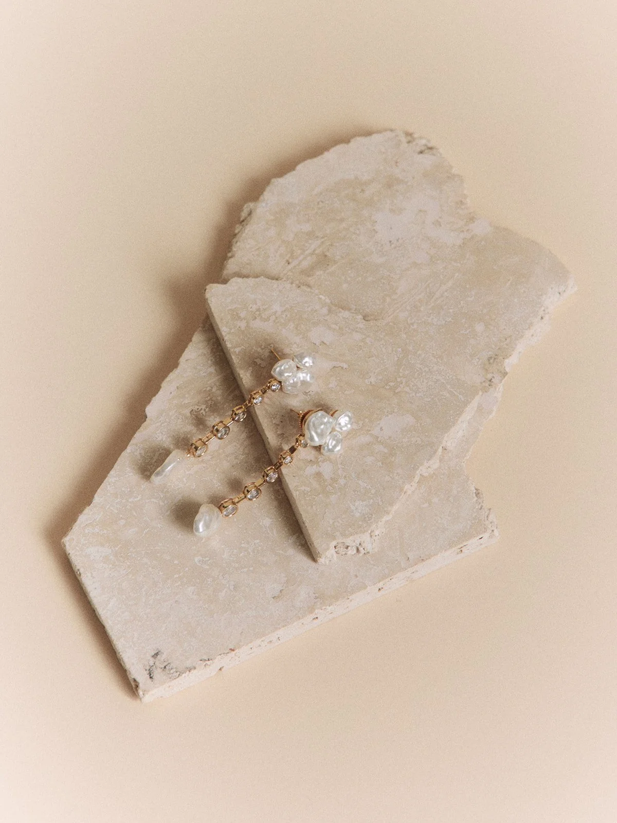 Sabine | Baroque Pearls Earrings | Quiet Luxury Bridal Jewelry